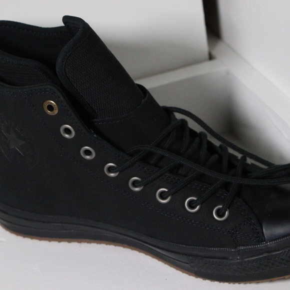 Converse Black on Black Waterproof All Star Boots - Picture 6 of 8